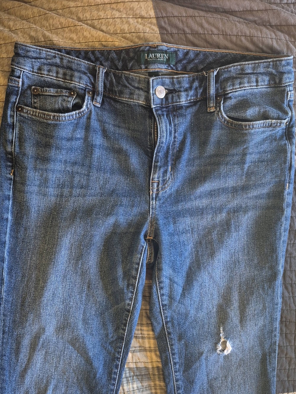 by Ralph Women's Blue Denim Jeans Size 8